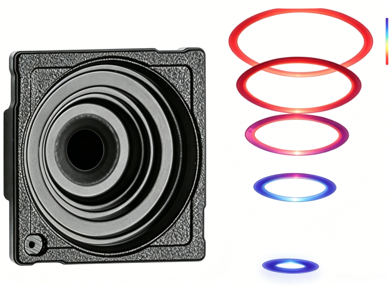 鏡筒安裝基準平面度（Mounting Datum Flatness）存在缺陷，通過光學輪廓儀校正精密裝配工藝異常